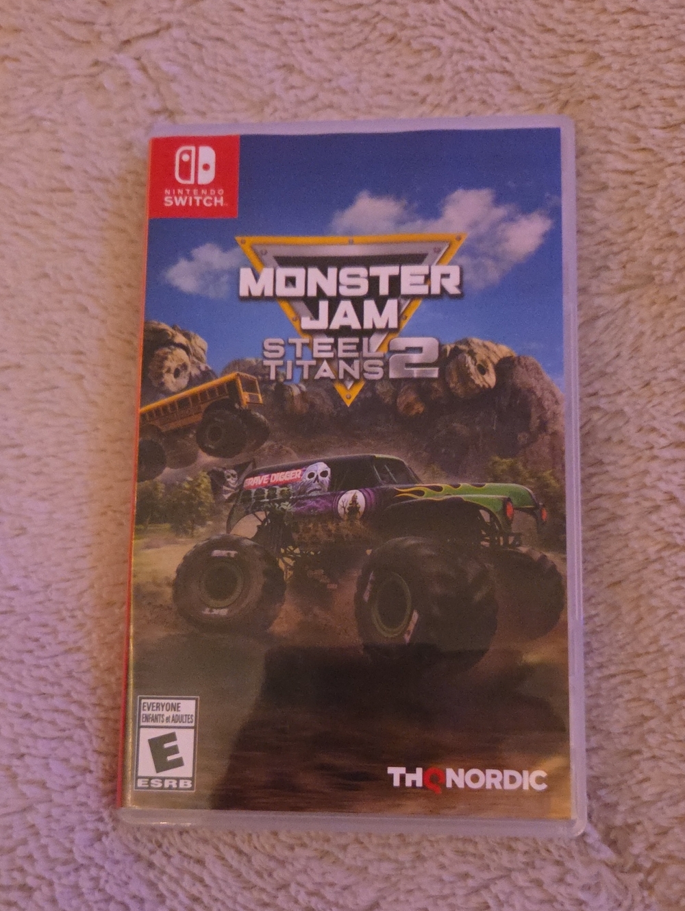 Monster Jam Steel Titans 2 for Nintendo Switch - Blue Case